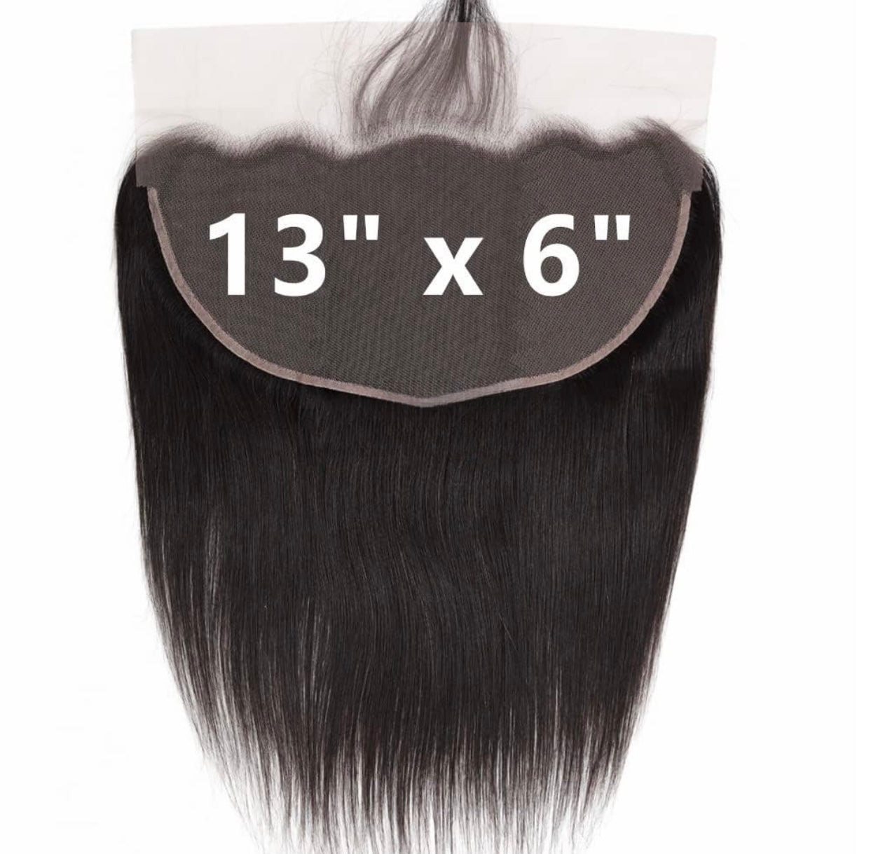 Raw Luxury Straight 13x6 Transparent Frontal