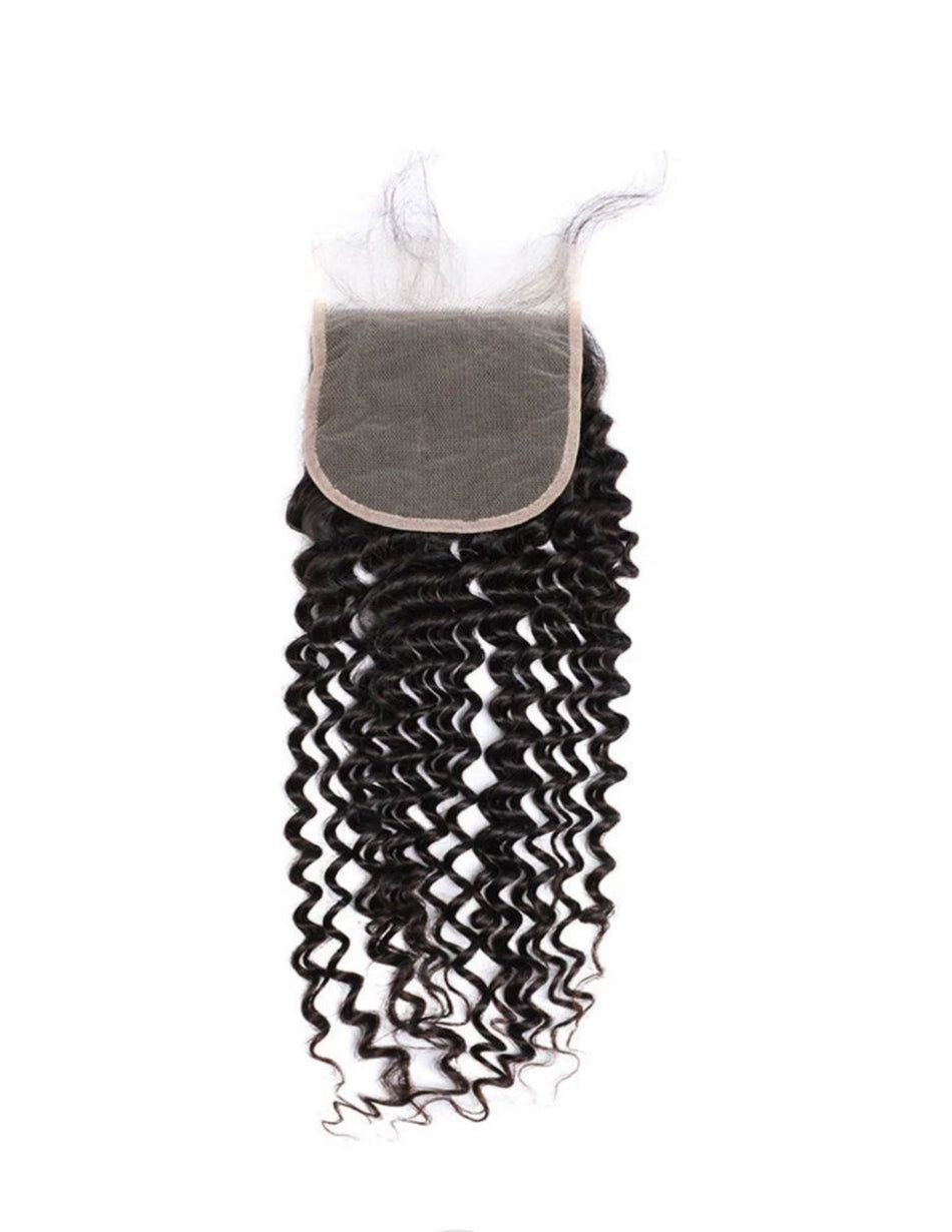 Raw Luxury Italian curly 7x7 HD Closure