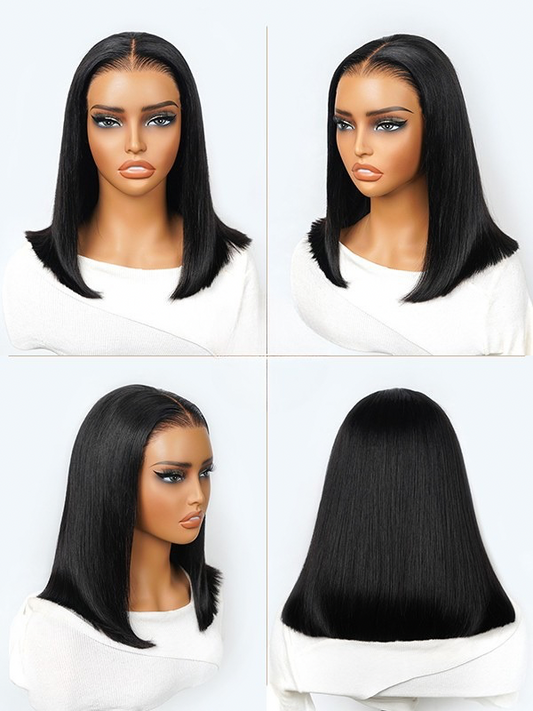 Raw Luxury Straight 13x4 Bob Wig