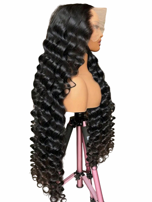 Raw Luxury Loose Wave Transparent Lace Wig