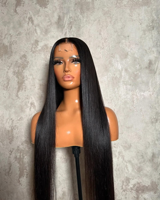 Raw Luxury 2x6 Transparent Closure Wig