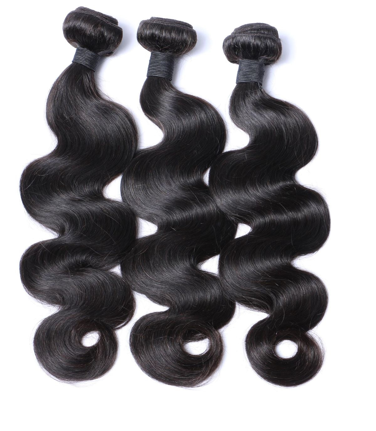 Raw Luxury Body Wave 3 Bundles With 4x4 Transparent Closure Deal
