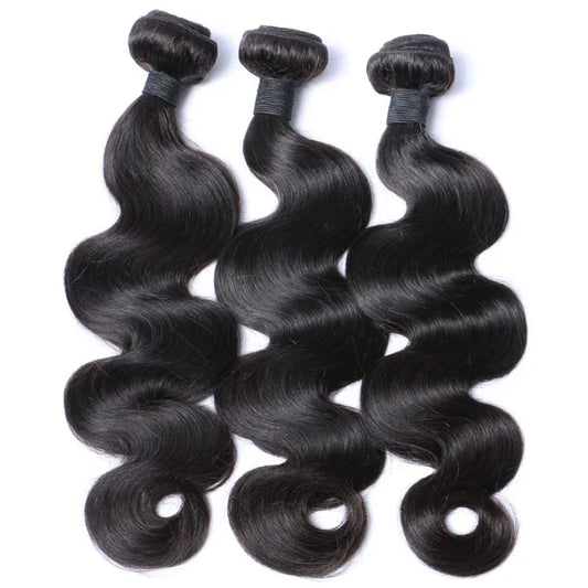 Raw Luxury Body Wave 3 Bundles With 13x4 Transparent Frontal Deal